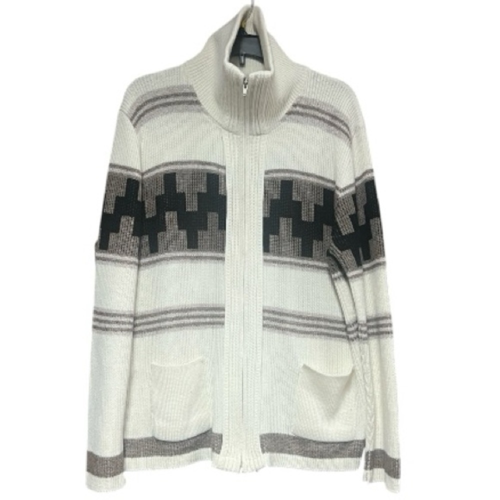 London Fog Mock Neck Women Sweater